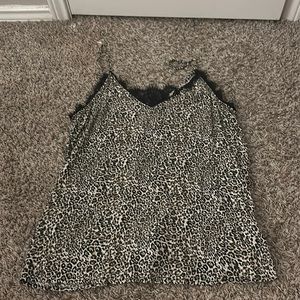 Cheetah tank top